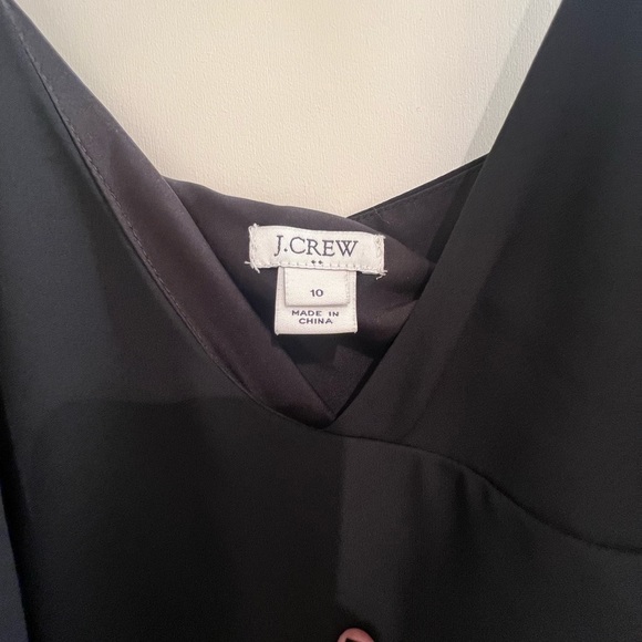 J.Crew Little Black Mini Dress Size 10 - Picture 3 of 7